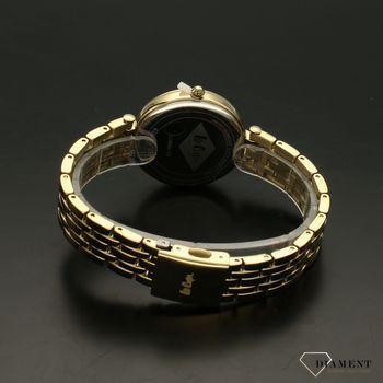 Zegarek ⌚ damski 👩 na złotej bransolecie z cyrkoniami i perłową tarczą Lee Cooper LC06944.120. Idealny 🎁 dla kobiety.  (4).jpg