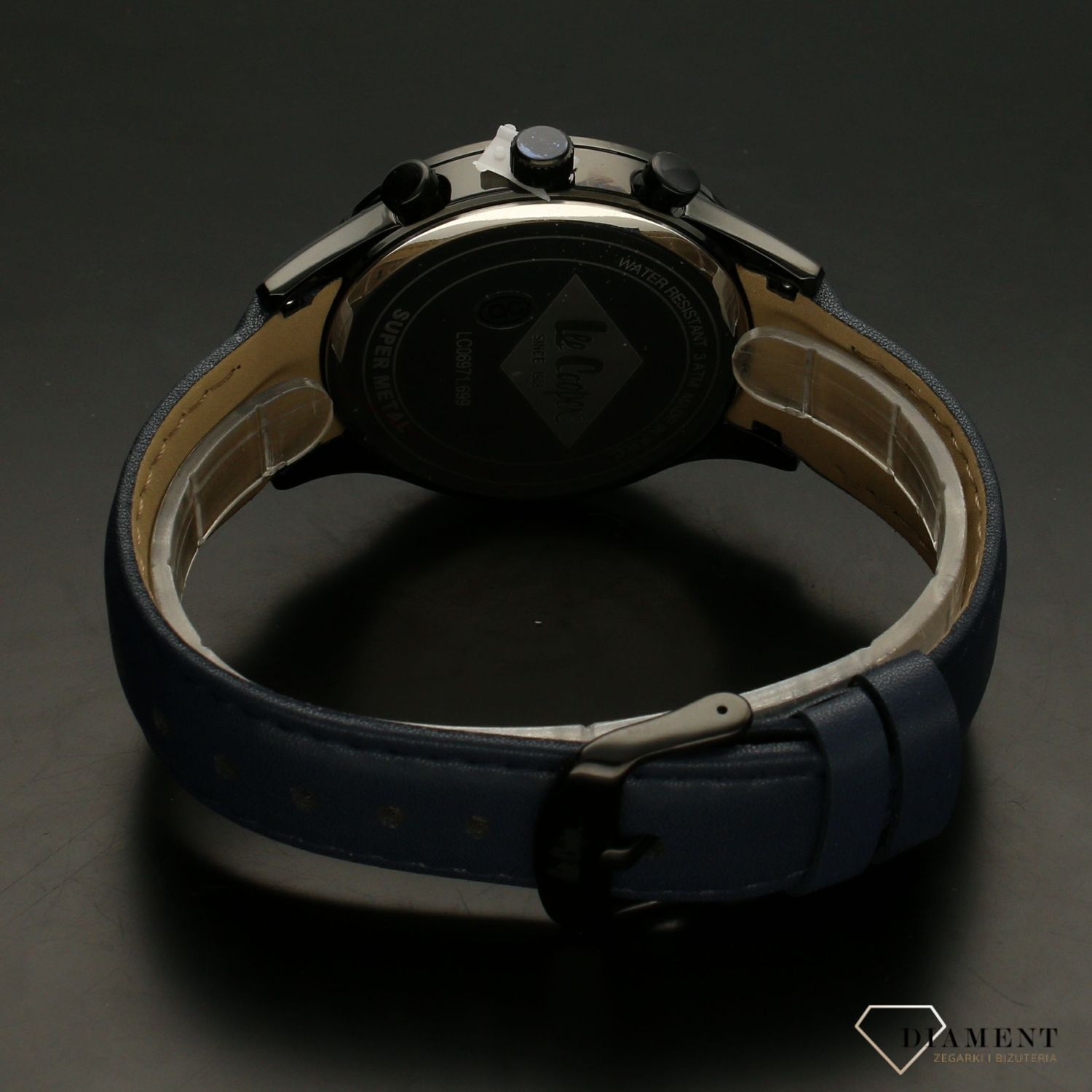 Zegarek męski na pasku w kolorze granatowym LEE COOPER LC06971.699.jpg