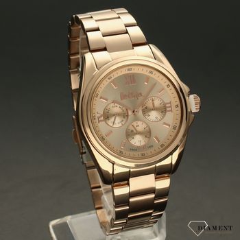 Zegarek damski na bransolecie w różowym złocie LEE COOPER LC06975 (1).jpg