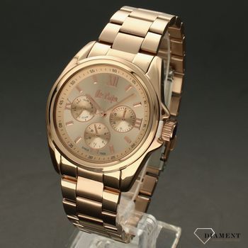 Zegarek damski na bransolecie w różowym złocie LEE COOPER LC06975 (2).jpg