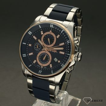 Zegarek męski na bransolecie niebiesko-srebrnej Lee Cooper LC06976.590 (2).jpg