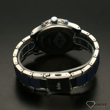 Zegarek męski na bransolecie niebiesko-srebrnej Lee Cooper LC06976.590 (4).jpg