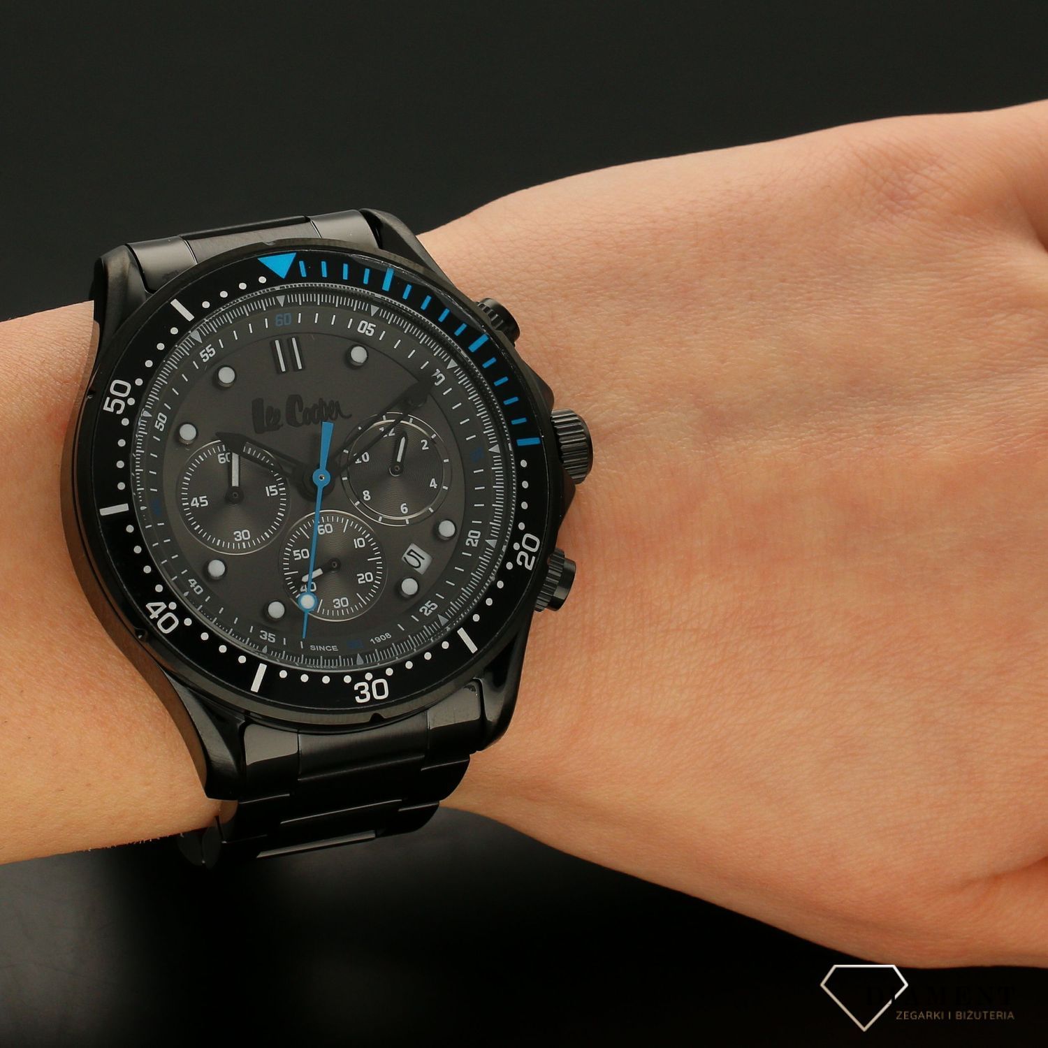 Zegarek męski na czarnej bransolecie Lee Cooper LC06982.650.x.jpg