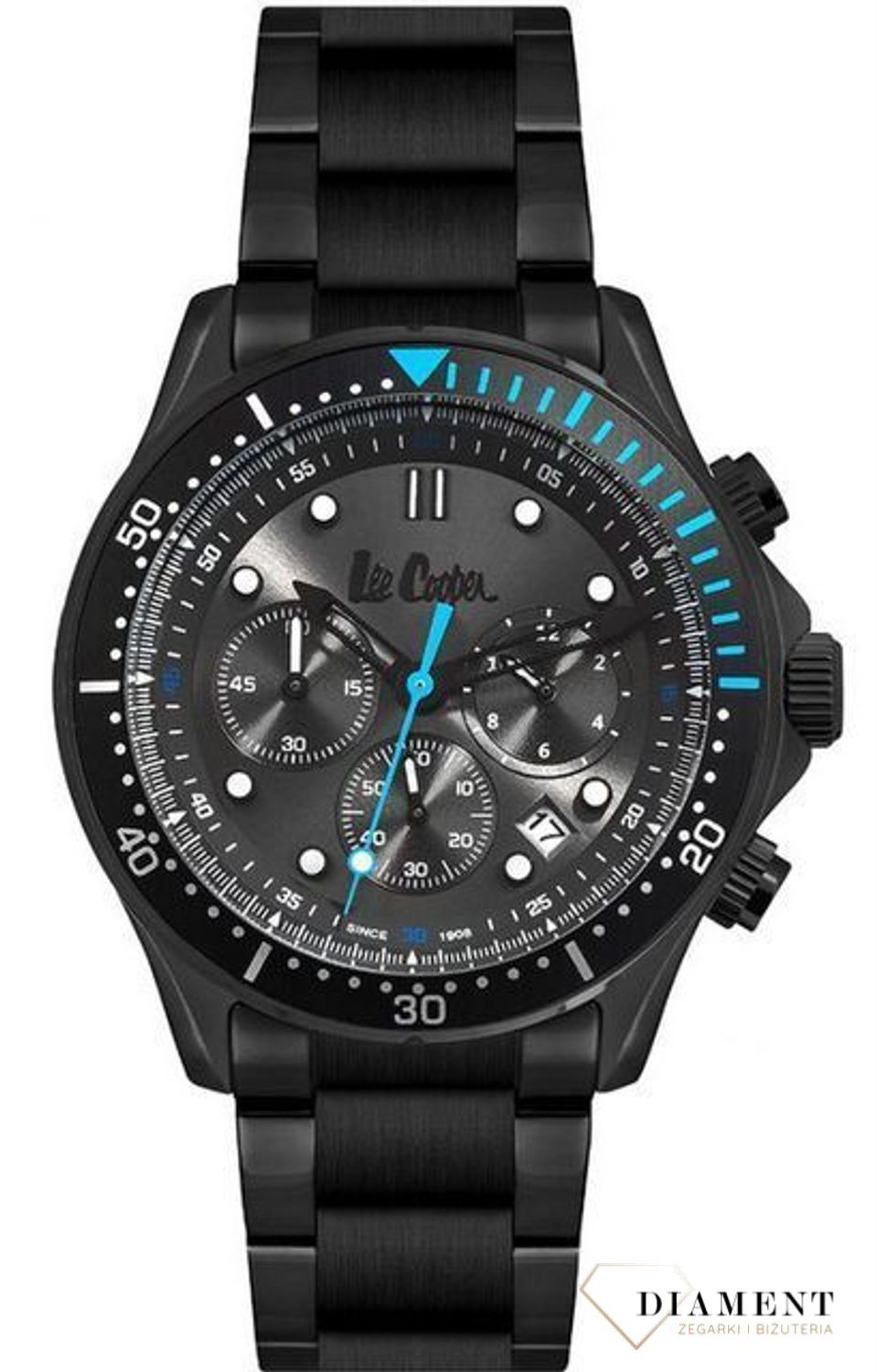 Zegarek męski na czarnej bransolecie Lee Cooper LC06982.650.x.jpg