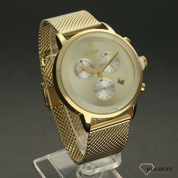 Zegarek męski na złotej bransolecie siatkowej Lee Cooper LC06987.110 (1).jpg