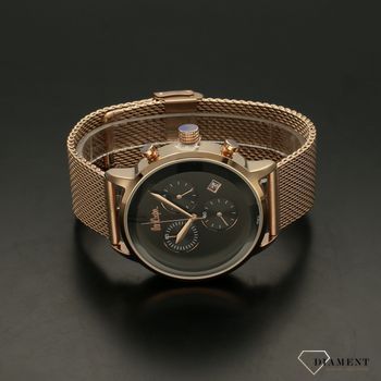 Zegarek męski 'Różowe złoto w czerni' Lee Cooper LC06987.410 (3).jpg
