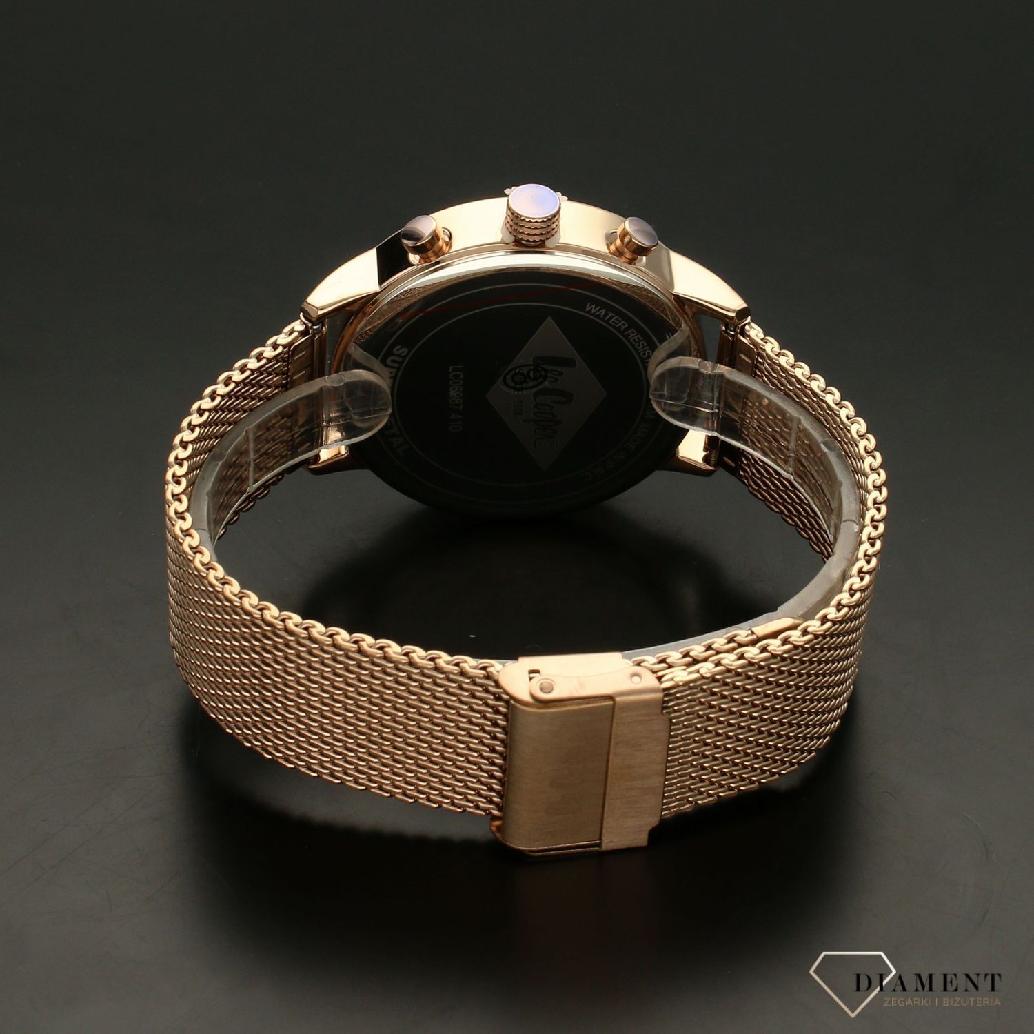 Zegarek męski 'Różowe złoto w czerni' Lee Cooper LC06987.410.x.jpg