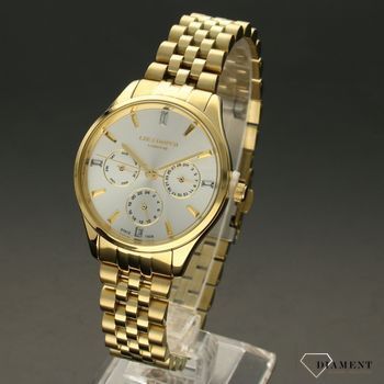Damski zegarek złoty Lee Cooper ' Piękna Multidata' LC07037.130 (2).jpg