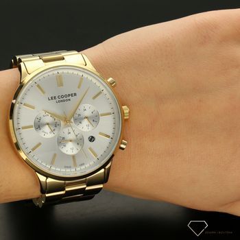 Zegarek męski Lee Cooper 'Złota, duża multidata' LC07046.130 (5).jpg