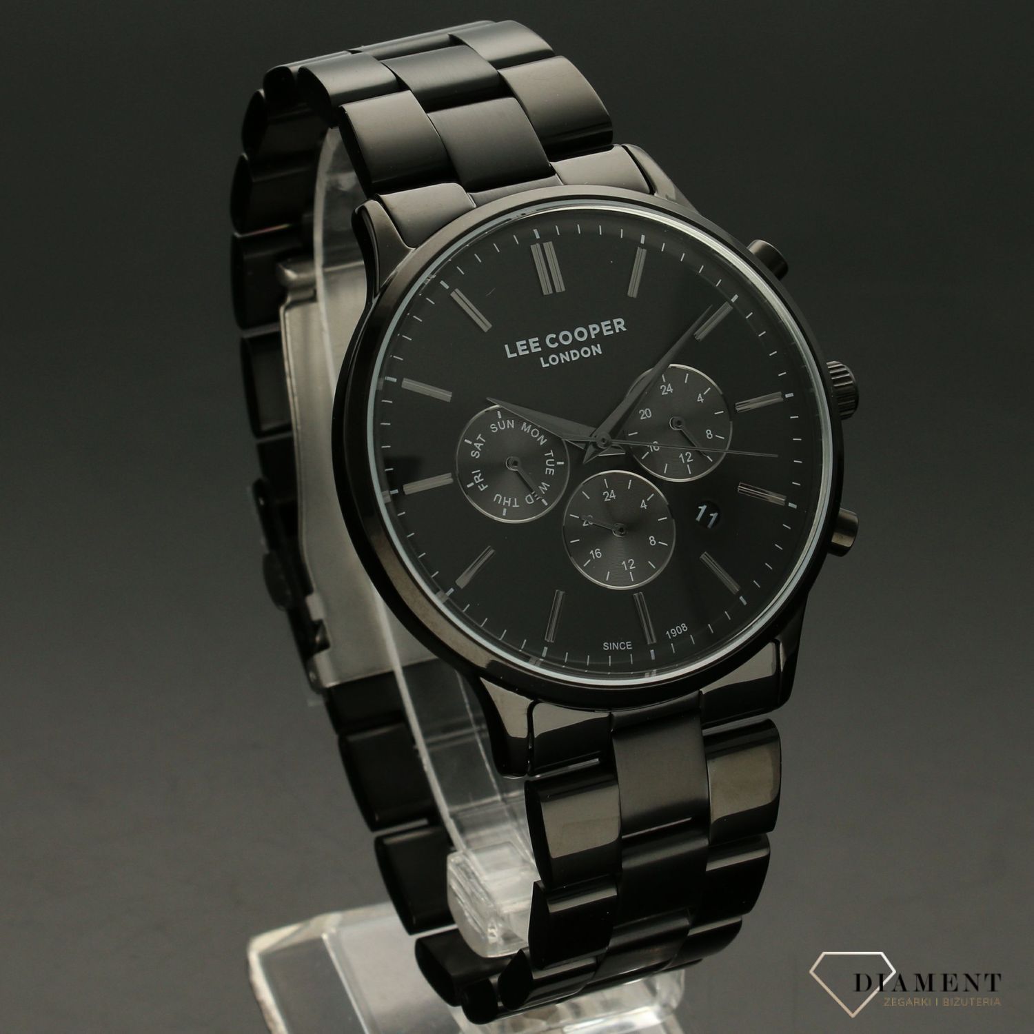 Zegarek męski Lee Cooper 'Czarny Angileski Styl' LC07046.650 (1).jpg