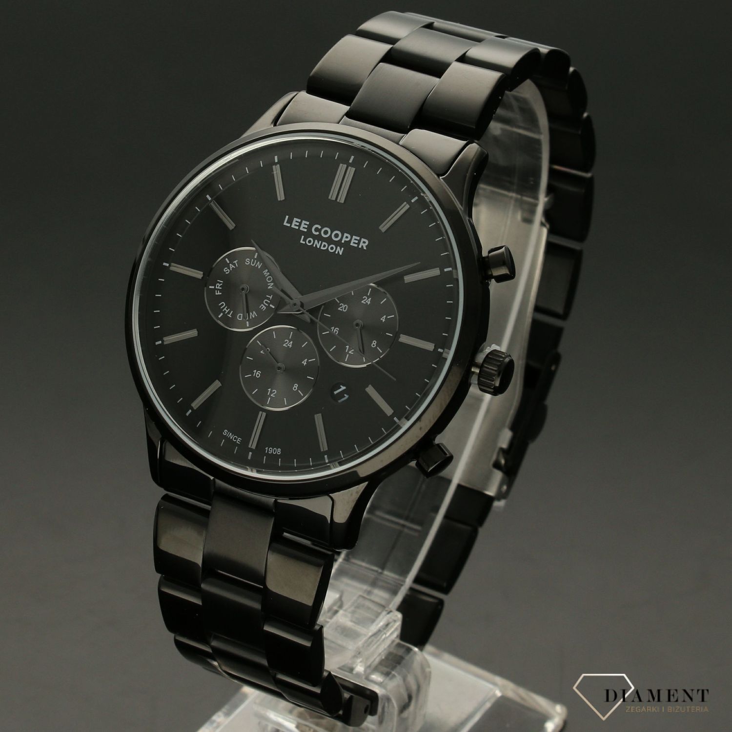 Zegarek męski Lee Cooper 'Czarny Angileski Styl' LC07046.650 (1).jpg