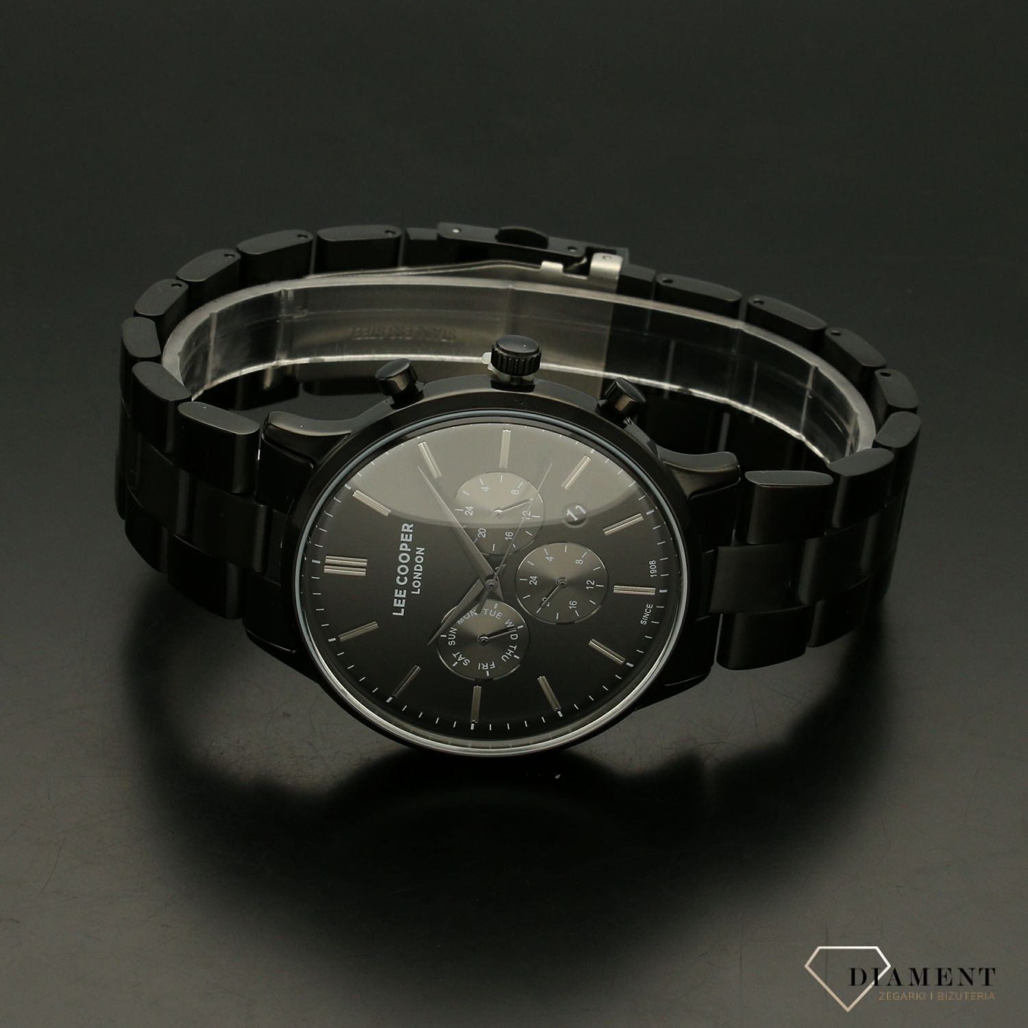 Zegarek męski Lee Cooper 'Czarny Angileski Styl' LC07046.650 (1).jpg