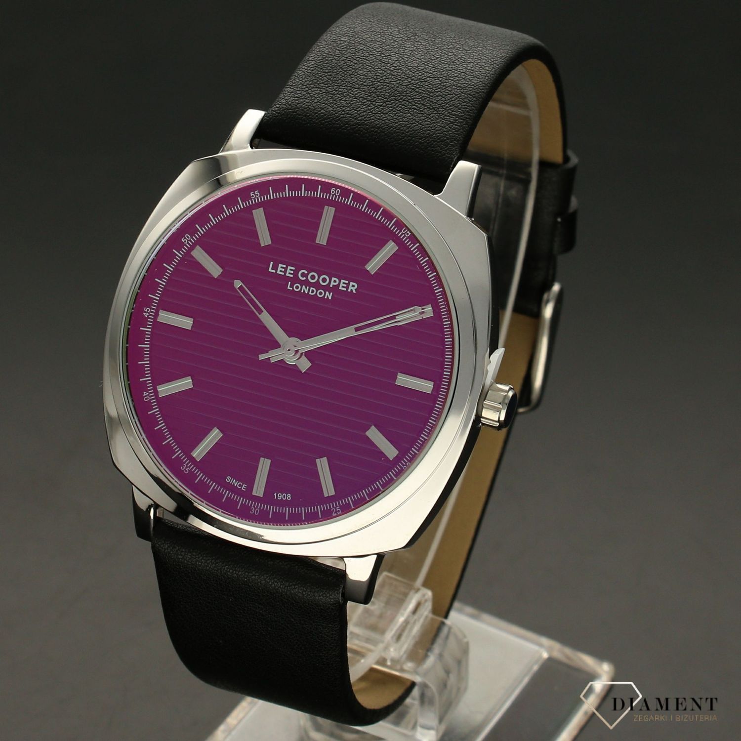 Zegarek męski na czarnym pasku Lee Cooper LC07050.351 z ciemną tarczą i kolorowym szkłem (1).jpg