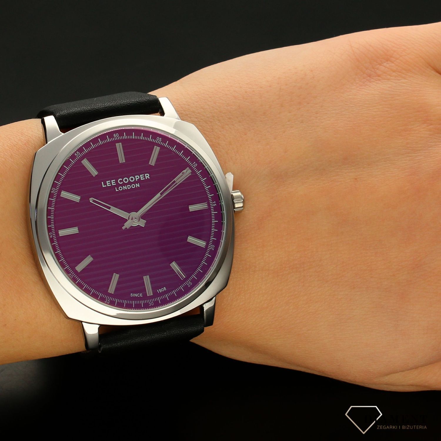Zegarek męski na czarnym pasku Lee Cooper LC07050.351 z ciemną tarczą i kolorowym szkłem (1).jpg