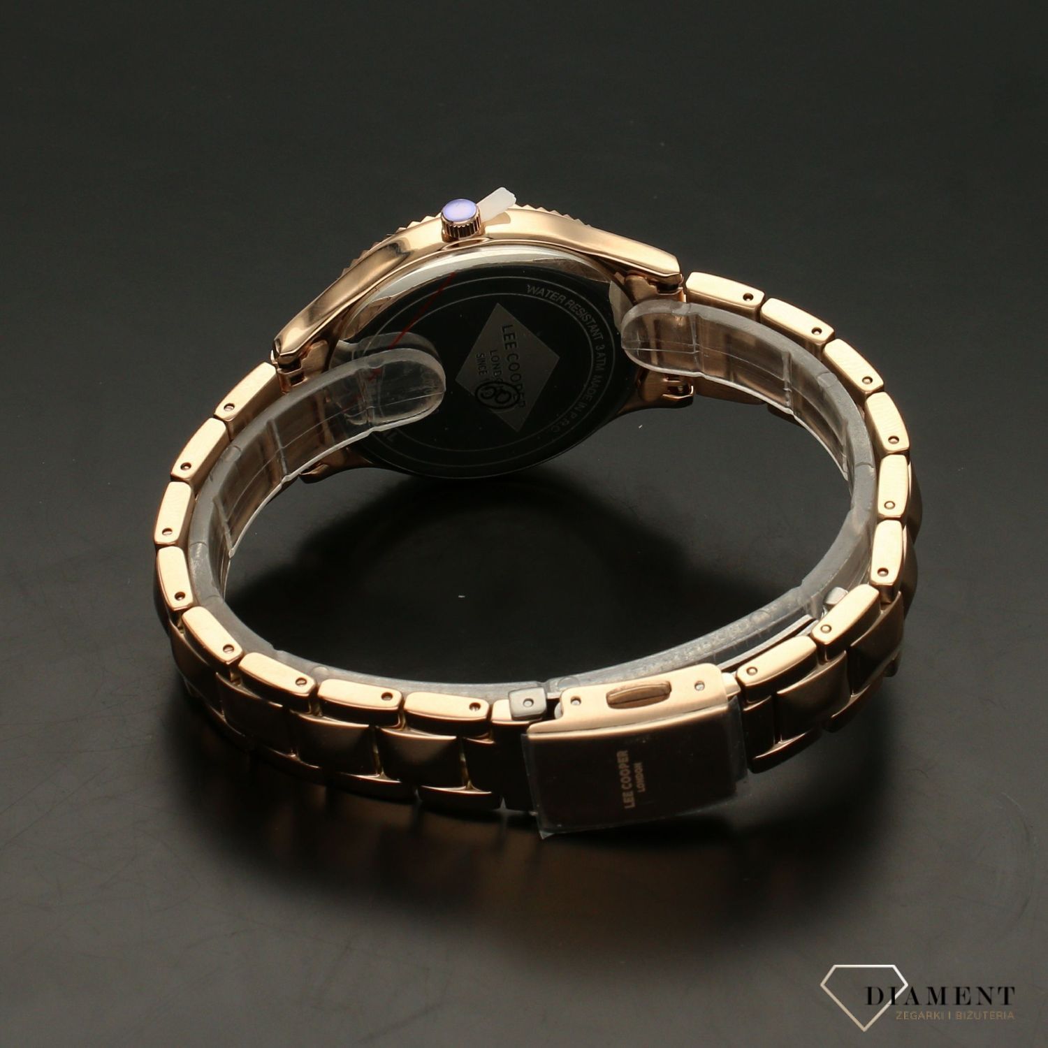 Zegarek damski na bransolecie 'Różowe złoto' LEE COOPERLC07059.450.jpg