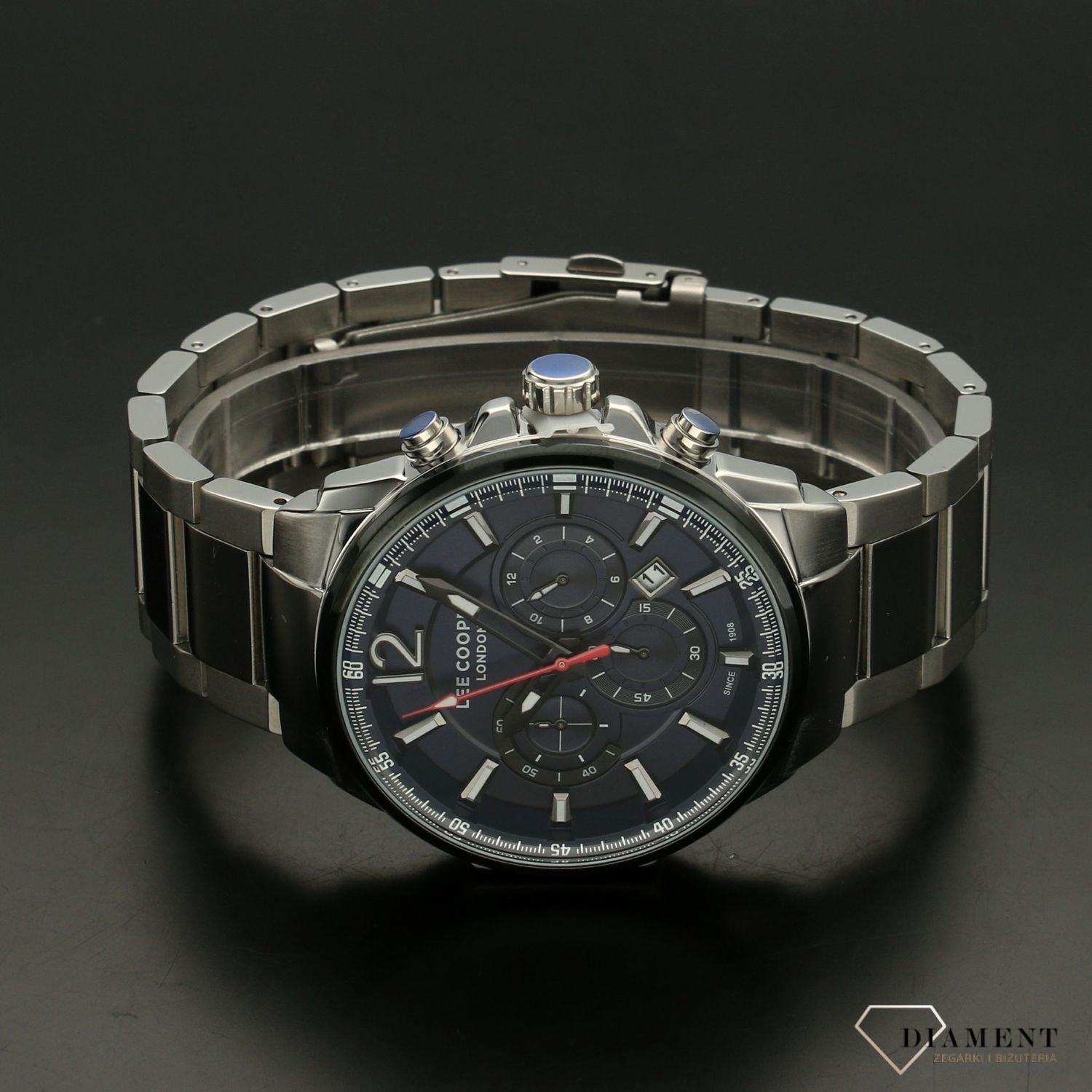 Zegarek męski Lee Cooper 'Masywny Granat' LC07067.390 (1).jpg