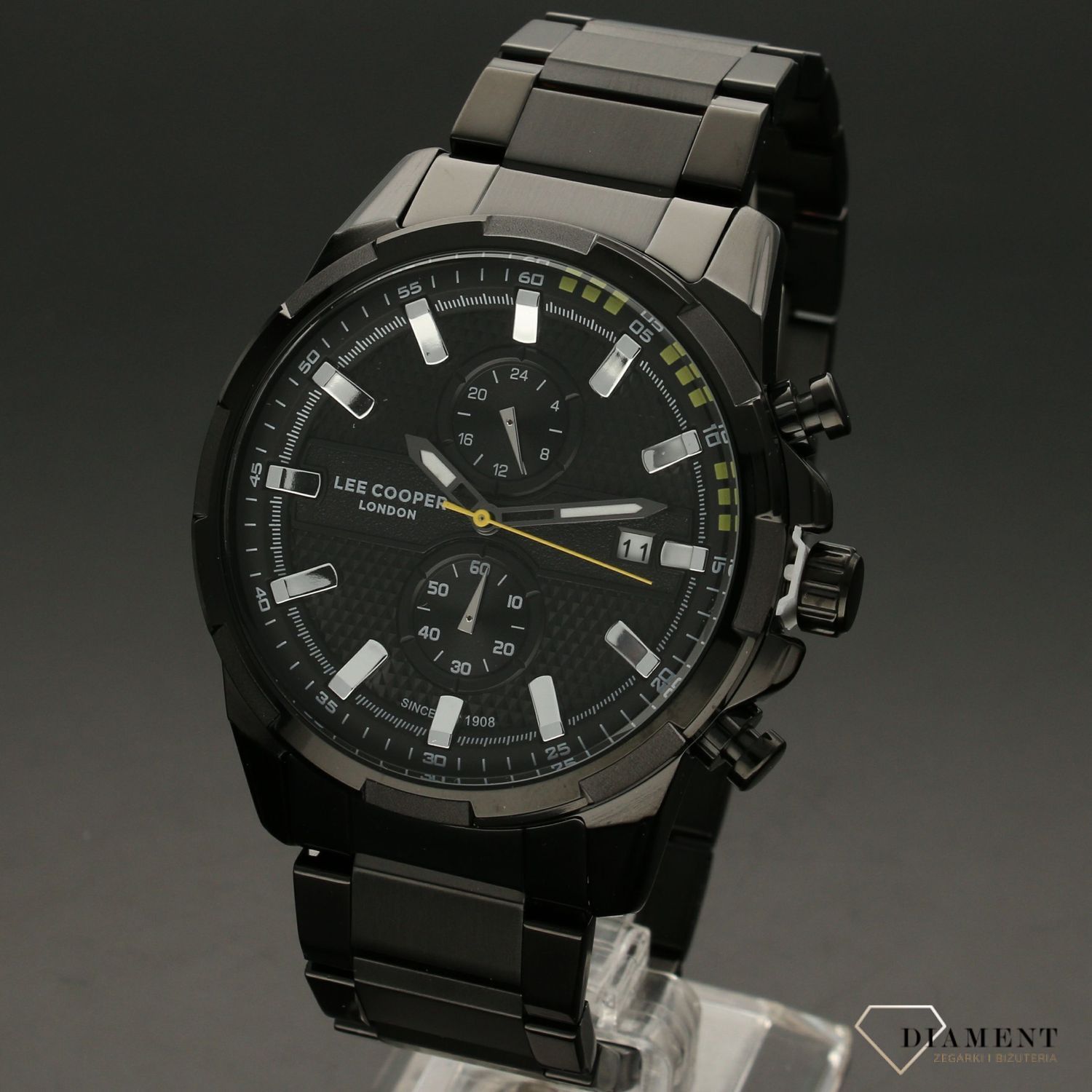 Zegarek męski Lee Cooper ' Double Black&Yellow' LC07068.650 (1).jpg