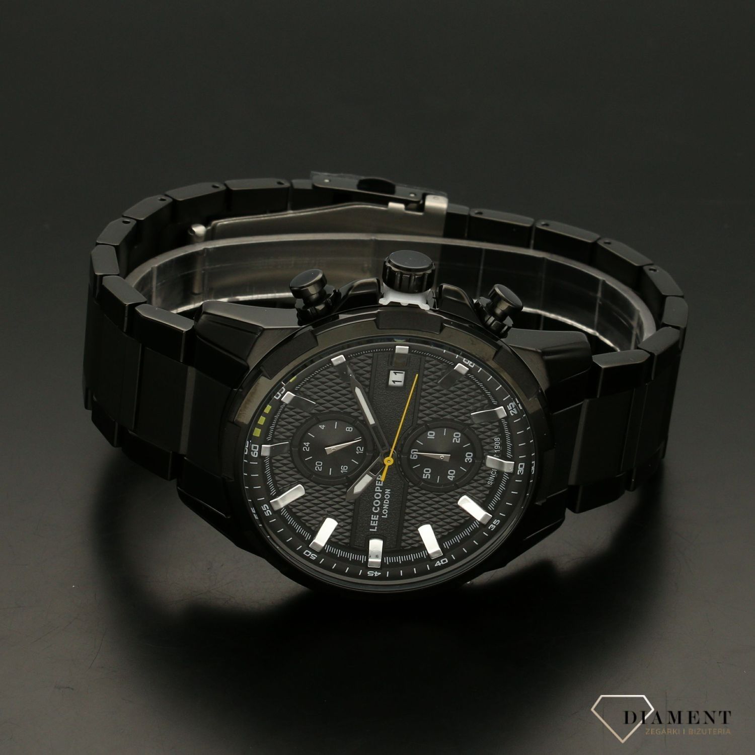Zegarek męski Lee Cooper ' Double Black&Yellow' LC07068.650 (1).jpg