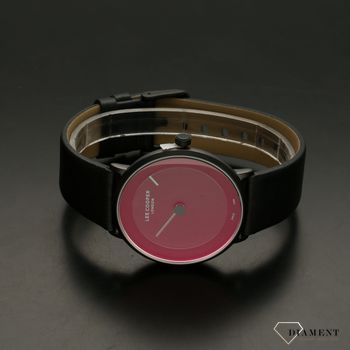 Zegarek męski Lee Cooper z kolorowym szkłem LC07088.651 w którym zastosowano czarną kopertę i pasek w tym samym kolorze. Zegarek będzie idealnym prezentem dla kobiety a pamiątkowy grawer za 0zł będzie pię (3).jpg