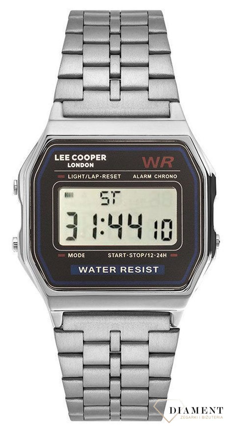 Damski zegarek Lee Cooper LC07192.350. Zegarek damski elektroniczny Lee Cooper z prostokątną kopertą oraz biżuteryjną bransoletą. Zegarek będzie idealnym prezentem dla kobiety a pamiątkowy grawer za 0zł będzie piękną.jpg