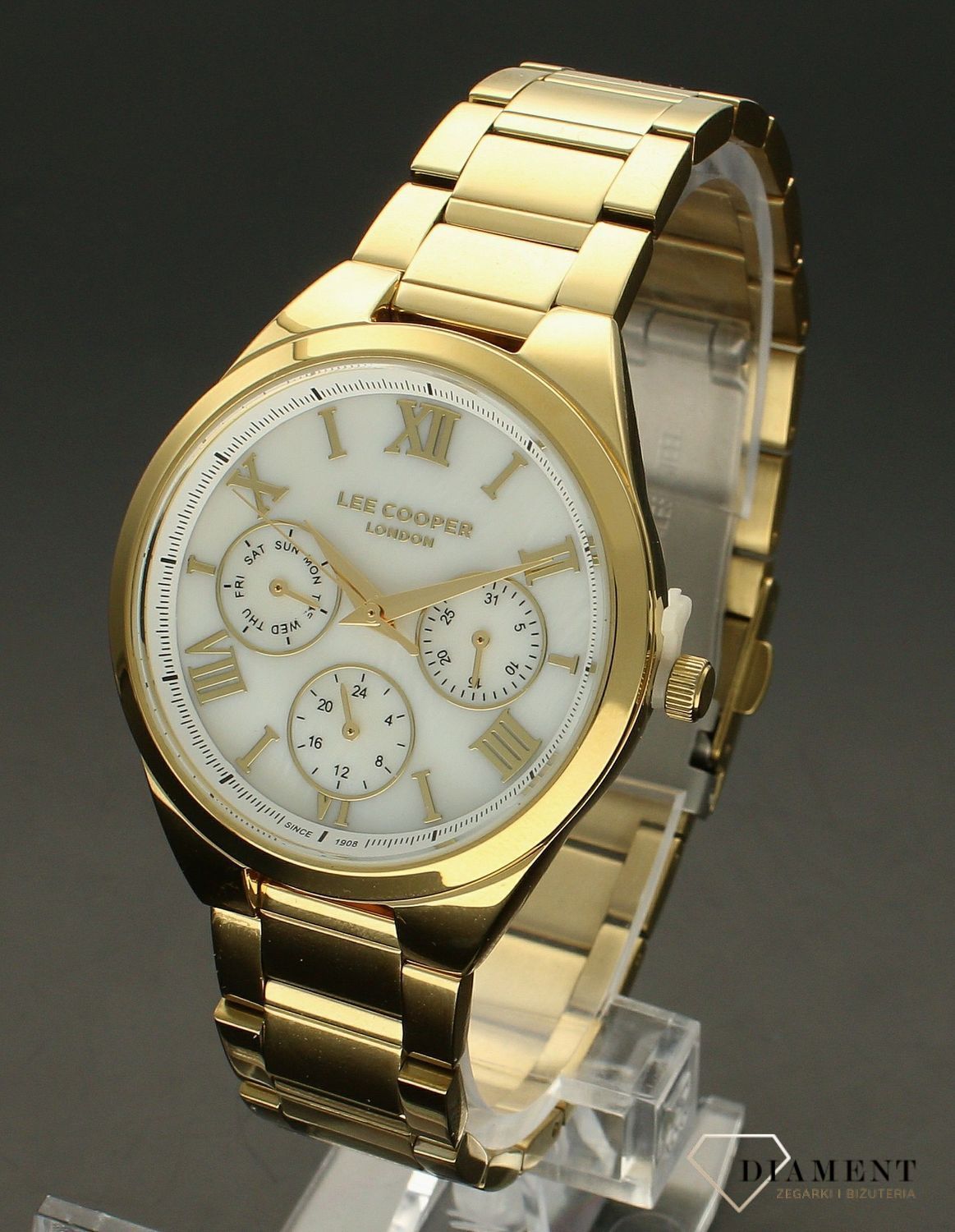 Zegarek damski Lee Cooper złoty  LC07456 (3).jpg