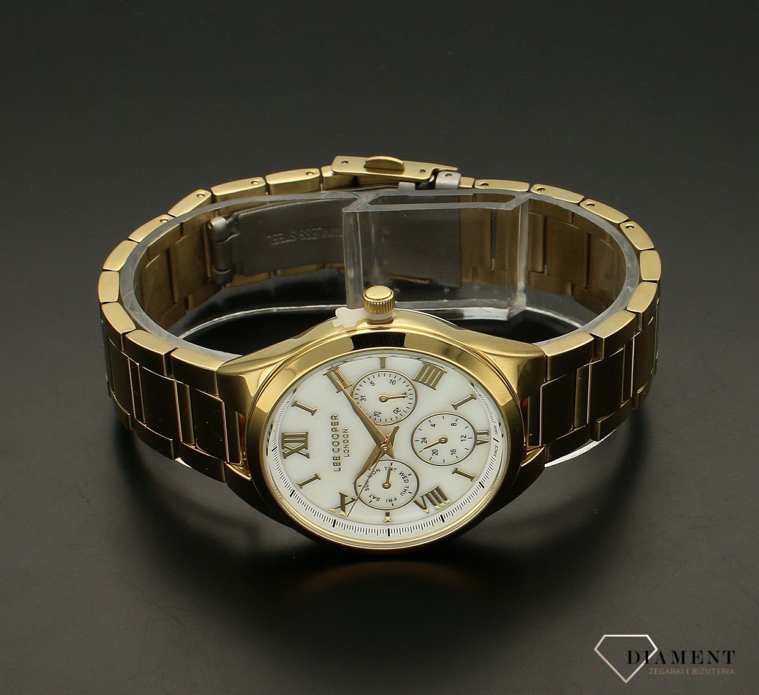 Zegarek damski Lee Cooper złoty  LC07456 (3).jpg