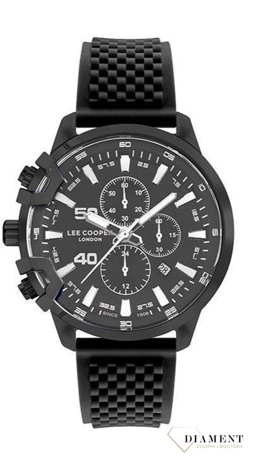 Zegarek męski czarny Lee Cooper LC07470.651 dla leworęcznych.Zegarek dla leworęcznych. zegarek cały czarny lee cooper. Zeagek męski na prezent. Tani zegarek na prezent..jpg