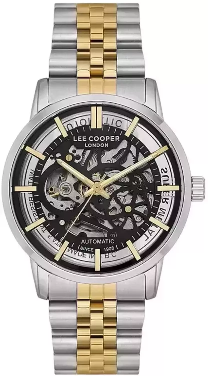 Zegarek LEE COOPER LC08036.230 Zegarek męski w złoto srebrnej kolorystyce to idealna propozycja dla zdecydowanych mężczyzn. Niezwykłą cechą tego modelu jest cyferblat typu 1.webp