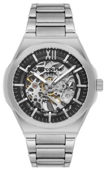 Zegarek Męski Fashion Automatyczny PTS G3265ZH – Czarna Tarcza, Stalowy.jpg