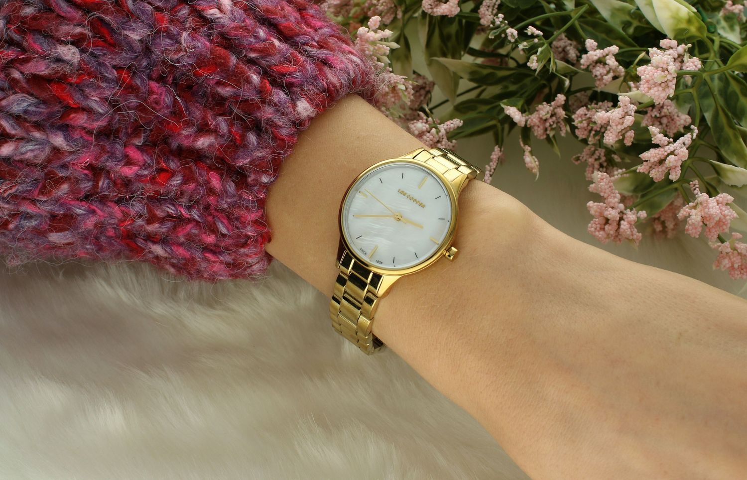 Zegarek damski na bransolecie Lee Cooper LC08080.120 to elegancki zegarek.jpg