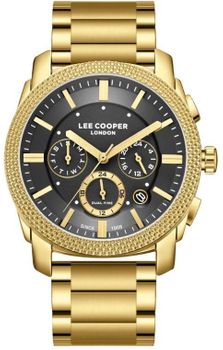 Zegarek Męski Lee Cooper LC08177.160 Złoty Grafitowy Fashion 42 mm (4).jpg