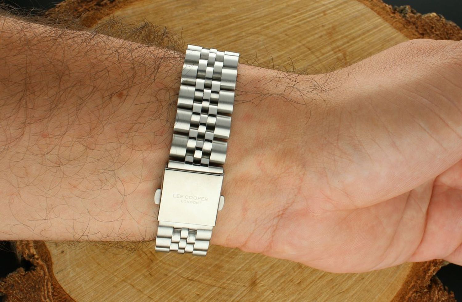 Zegarek Męski Lee Cooper LC08187.390 Granatowy Stalowy Fashion 43 mm (2).jpg