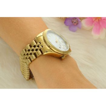 Zegarek damski Lee Cooper LC08210.120, złota koperta i bransoleta, perłowa tarcza, elegancki i subtelny, idealny do letnich i codziennych stylizacji.3.jpg