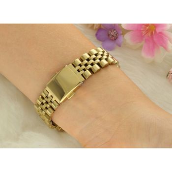 Zegarek damski Lee Cooper LC08210.120, złota koperta i bransoleta, perłowa tarcza, elegancki i subtelny, idealny do letnich i codziennych stylizacji.5.jpg