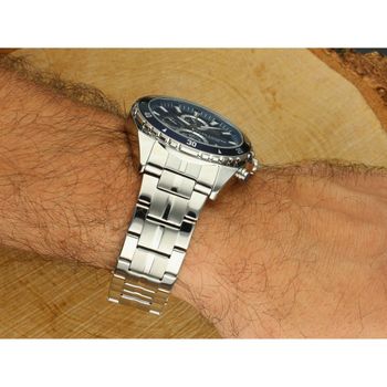 Zegarek męski Lee Cooper LC08217.390, granatowa tarcza, analogowy, stalowa bransoleta, koperta 44 mm, wodoszczelność WR 50. Stylowy i trwały dodatek.5.jpg