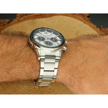 Ekskluzywny zegarek męski Lee Cooper LC08240.330, czarnystalowy, okrągła koperta, stalowa bransoleta, elegancki i nowoczesny dodatek do każdej stylizacji.3.jpg