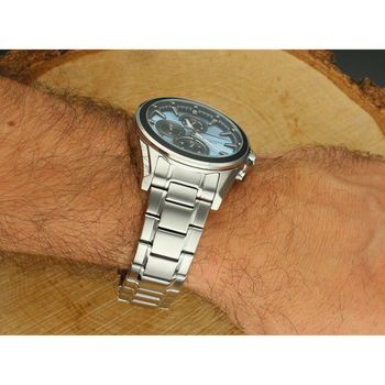 Zegarek męski Lee Cooper LC08249.300, stalowa koperta i bransoleta, niebieska tarcza, analogowy, datownik, wodoszczelność WR 50. Stylowy i trwały dodatek4.jpg