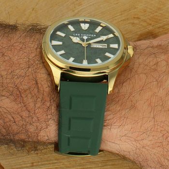 Lee Cooper LC08364.175 – męski zegarek Spring 26 z dodatkowym paskiem gold.jpg