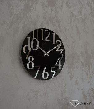 Zegar ścienny LAVVU STYLE Brown Wood LCT1010 Wood z drewna✓ zegar ścienny nowoczesny ✓zegary ścienne w sklepie z zegarami Zegarki-Diament.pl  (4).JPG