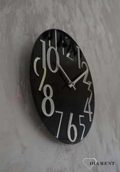 Zegar ścienny LAVVU STYLE Brown Wood LCT1010 Wood z drewna✓ zegar ścienny nowoczesny ✓zegary ścienne w sklepie z zegarami Zegarki-Diament.pl  (5).JPG
