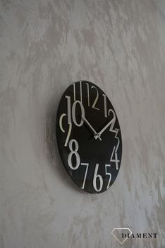 Zegar ścienny LAVVU STYLE Brown Wood LCT1010 Wood z drewna✓ zegar ścienny nowoczesny ✓zegary ścienne w sklepie z zegarami Zegarki-Diament.pl  (7).JPG