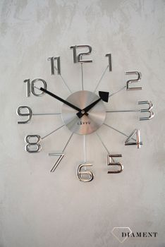 Zegar ścienny LAVVU Design Numerals LCT1040✓Zegary ścienne✓Zegar ścienny złoty✓Nowoczesne zegary (3).JPG