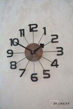 Zegar ścienny LAVVU Design Numerals LCT1042✓Zegary ścienne✓Zegar ścienny złoty✓Nowoczesne zegary (3).JPG