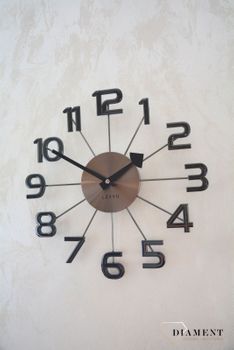 Zegar ścienny LAVVU Design Numerals LCT1042✓Zegary ścienne✓Zegar ścienny złoty✓Nowoczesne zegary (4).JPG