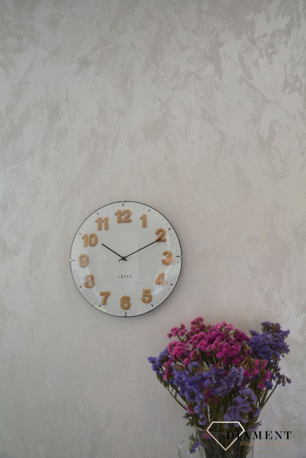 Zegar ścienny okrągły Lavvu szklany LCT4030.jpg