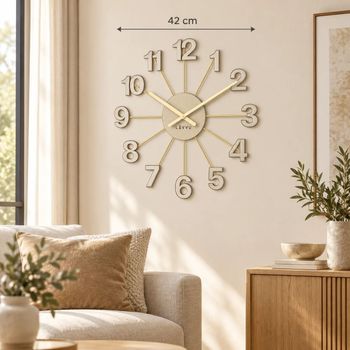 Zegar ścienny LAVVU LCT5003 – Złoty Nuance, średnica 42 cm, elegancki designf (1).jpg