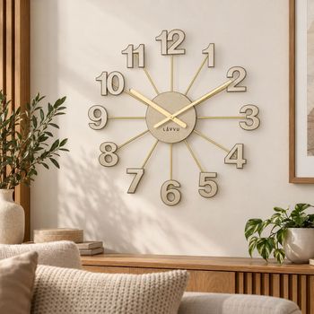 Zegar ścienny LAVVU LCT5003 – Złoty Nuance, średnica 42 cm, elegancki designf (2).jpg