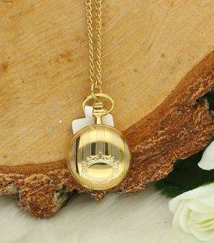 Zegarek kieszonkowy damski LK10 ze stalową kopertą i powłoką PVD złota, szkłem mineralnym hartowanym i precyzyjnym mechanizmem Ronda. Elegancki i praktyczny dodatek dla kobiet.5.jpg