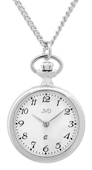 Zegarek kieszonkowy damski JVD LK12 ze stalową kopertą, szkłem mineralnym hartowanym i precyzyjnym mechanizmem Ronda. Elegancki i praktyczny dodatek dla kobiet.1.jpg