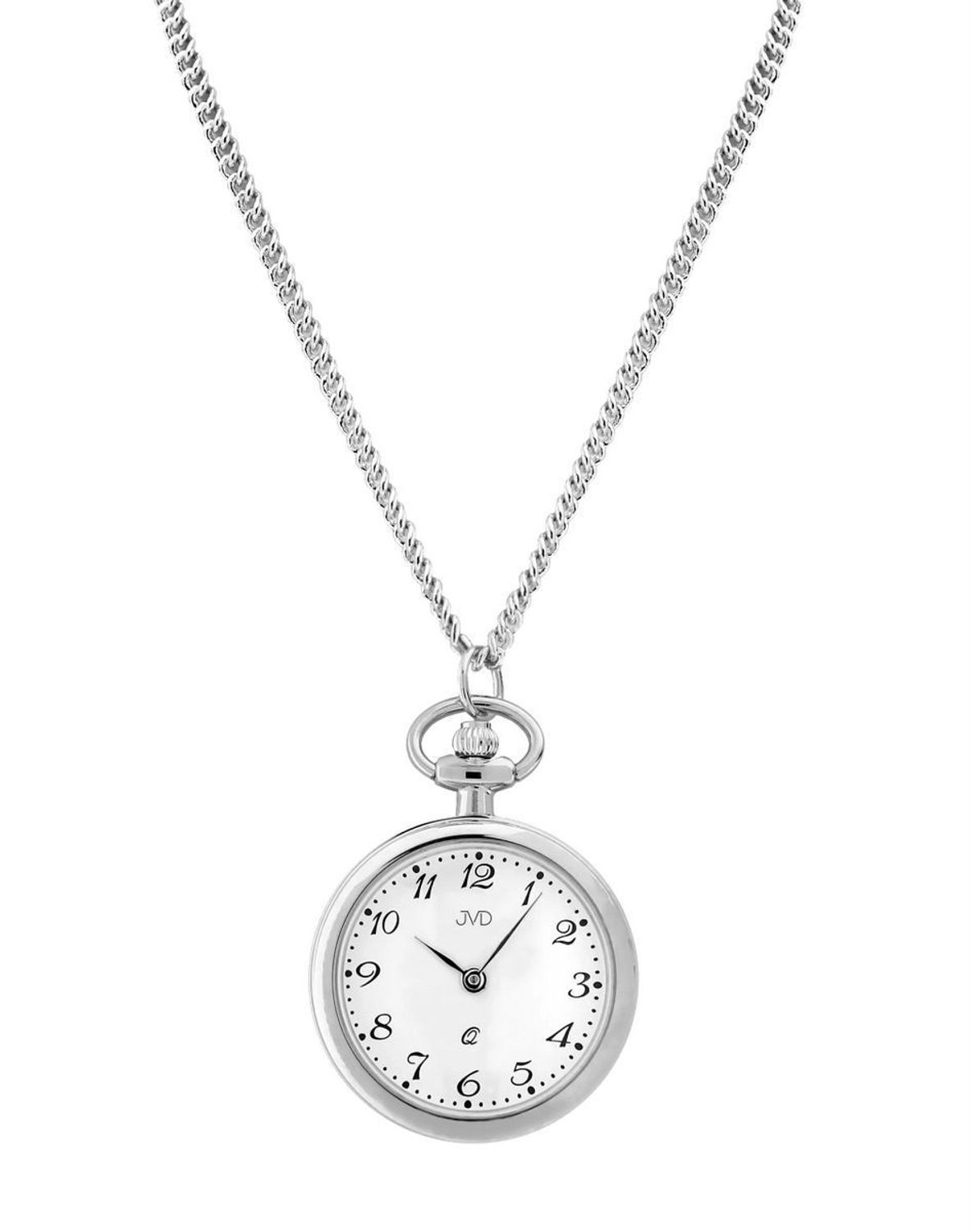 Zegarek kieszonkowy damski JVD LK12 ze stalową kopertą, szkłem mineralnym hartowanym i precyzyjnym mechanizmem Ronda. Elegancki i praktyczny dodatek dla kobiet.1.jpg